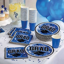 2025 Blue Graduation Supplies