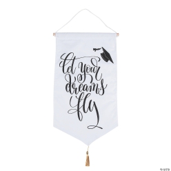 Graduation Sayings Canvas Column Banner
