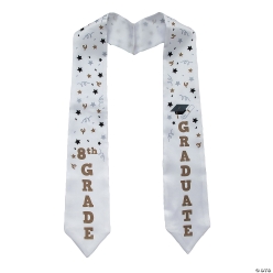 Kids 8th Grade Graduation Stole