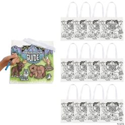 Great North VBS CYO Canvas Tote Bags-12Pk