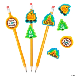 Great North VBS Pencil Charm Clips - 24Pk