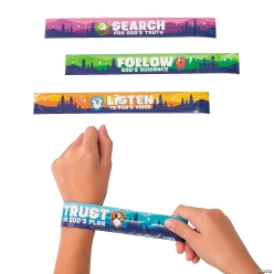 Great North VBS Slap Bracelets - 12Pk