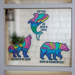 Great North VBS Window Cling Craft Kit - 12Pk