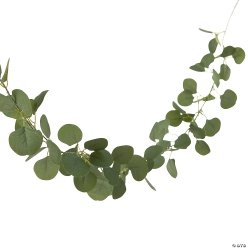 Green Eucalyptus Rattan String Lights