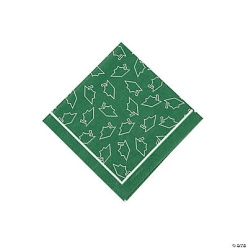 Green Graduation Beverage Napkins-50Pk