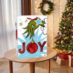 50% OFF: Grinch GIANT 46cm Metallic Gift Bag