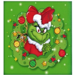 *Grinch Premium Lunch Napkins - 10 PK