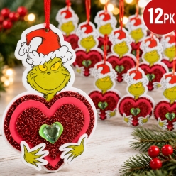 Dr. Seuss The Grinch Growing Heart Craft Kits- 12 Pack