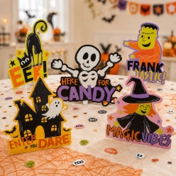 Halloween Large Centerpieces & Confetti Decor Kit