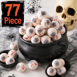 Eyeball Wrapped Gumballs - 77 Pc