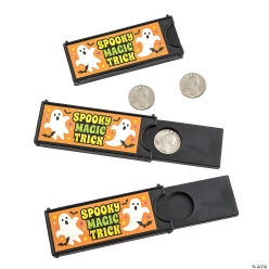 Halloween Magic Coin Tricks - 12Pk