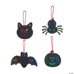 BULK Magic Colour Scratch Halloween Assortment - 100 pk