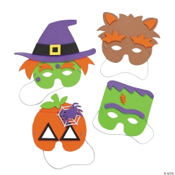 Foam Big Mask Craft Kits - 12 Kits