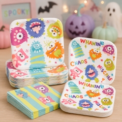 Halloween Little Monsters Party Pack for 8