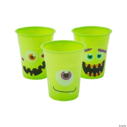 BULK Halloween Monster Cups - 50Pk