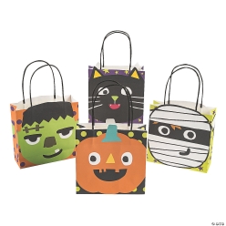 Ghoul Gang Halloween Gift Bags - 12Pk