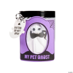 Pet Ghost in Jar Craft Kit-6Pk