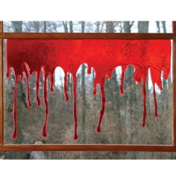 Blood Drips 3D Window Cling