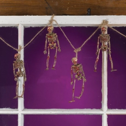 Scary Skeleton 5 Foot Garland