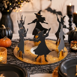 Halloween Witching Hour Silhouette Centrepiece
