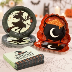 Witching Hour Premium Halloween Party Pack for 8