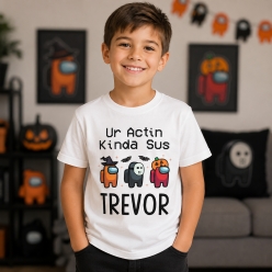 Halloween Actin Sus Personalized T-shirt- Choose Size
