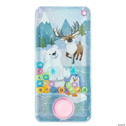 Arctic Wonderland Ring Toss Handheld Plastic Water Games-12Pk