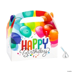 Happy Birthday Favour Boxes 12pk