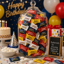 Happy Birthday Buttermints - 108Pk
