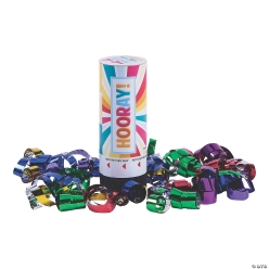 Happy Day Confetti Poppers - 12Pk
