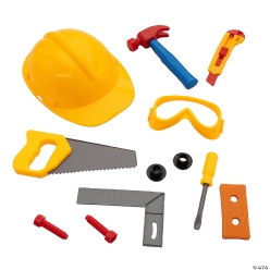 Repairman Tools & Hard Hat Play Set