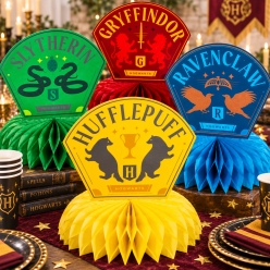 Harry Potter Houses Centerpiece Set - 4Pcs