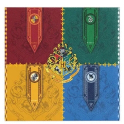 Harry Potter 4 Houses Lunch Napkins - 10 PK