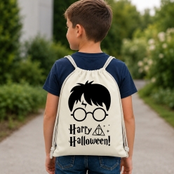 Harry Halloween Drawstring Backpack