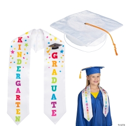 Kindergarten Graduation Hat & Stole Kit