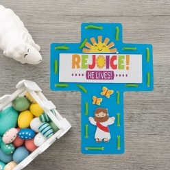 65% OFF: He Lives Easter Cross Lacing Craft Kit