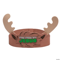 Great North VBS Moose Antlers Headband Craft Kit-12Pk