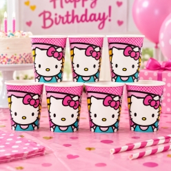 Hello Kitty Party Cups - 8 Pk