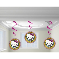 Hello Kitty Hanging Swirls - 3 PK