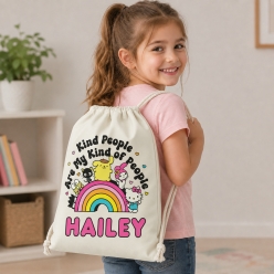 Hello Kitty Kind Drawstring Backpack