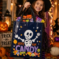 Halloween Candy Keepsake Trick or Treat Tote
