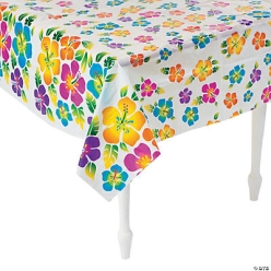 Luau Hibiscus Tablecloth