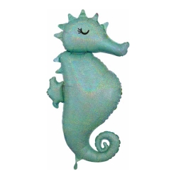 Holographic Seahorse Jumbo 38