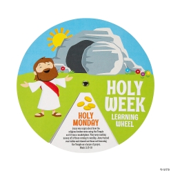Holy Week Learning Wheels - 12Pk