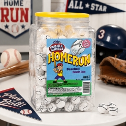 Dubble Bubble Homerun Baseball Gumballs - 240 Pk