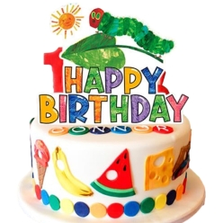 Hungry Caterpillar Large Cake Topper