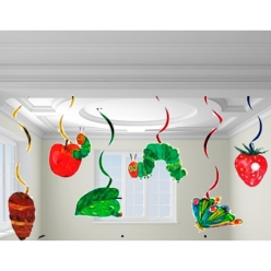 Hungry Caterpillar Hanging Swirls - 6 PK
