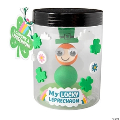 I Caught a Leprechaun Jar Craft Kit-6Pk