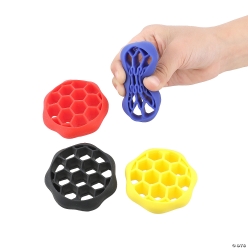 Bright Colour Honeycomb Fidget Stress Toys-12Pk