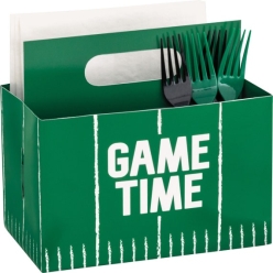 Football Utensil and Napkin Caddy